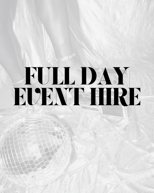 FULL DAY EVENT SPACE HIRE