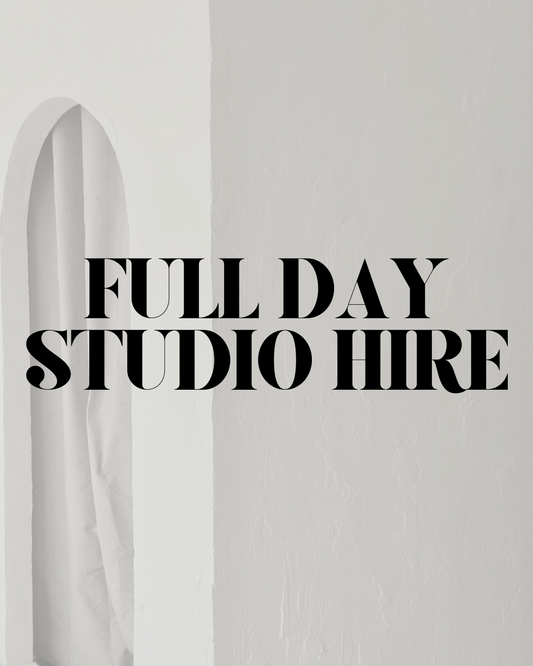 FULL DAY CONTENT STUDIO HIRE