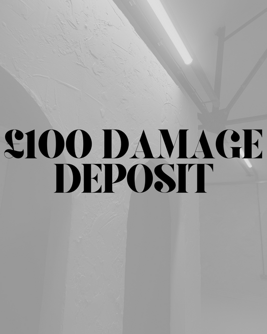 DAMAGE DEPOSIT (FOR EVENT HIRE)